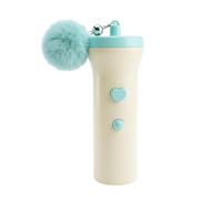 Jouet électrique rechargeable pour chat avec balle pelucheuse | Teaser électrique pour chat d'intérieur pour chaton jouer, enrichissement des animaux