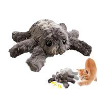 Jouet électronique pour chat Araignée en peluche à activation par mouvement