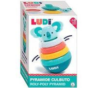 Ludi Jouet empilable Pyramide Culbuto Multicolore G