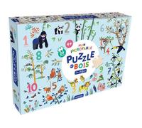 Auzou Jouet en bois Mon puzzle géant Les chiffres
