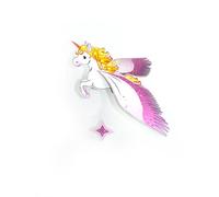 Jouet en Bois Balançoire Licorne Bxlxh 430x350x200mm Neuf Figurine Figure de