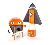 Jouet en bois Blocs magnétiques Magblocs Galaxy Tender Leaf Toys® - J
