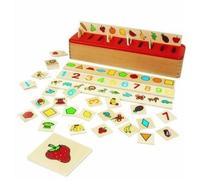 EduFun - Boite à formes et tri - Système Montessori