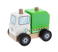 Jouet en bois Camion poubelle Trefl, vert