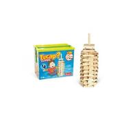 JeuJura Jouet en bois Tecap Classic – Baril 100 planchettes (100 pièces)