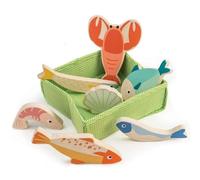 Jouet en bois Dinette Marchande Panier Poissonnier Tender Leaf Toys®