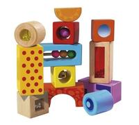 Jouet en bois - EICHHORN - Blocs de construction avec sons - 12 pièces