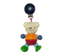 Jouet En Bois Figurine Ours Henry LxPxH 65x40x190Mm NEU Figurine Clip Fixation