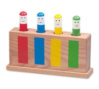 Jouet En Bois Galt - Jouet À Ressort Pop-Up Traditionnel Classique Pour Bébés