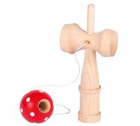 Jouet en bois Kendama rouge Goki
