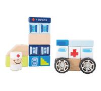 Jouet en bois Kit de construction Ambulance 23 pièces Small foot by