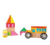Jouet en bois Kit de construction Bus scolaire 19 pièces Small foot