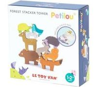 Jouet en bois Le Toy Van La Tour des Animaux de la Forêt Multicolore G