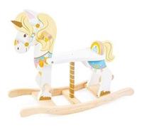 Le Toy Van – Cheval à bascule – Licorne en bois du carrousel – À partir de 12 mois
