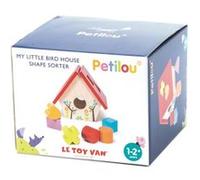 Jouet en bois Le Toy Van Ma Petite Boîte à Formes Maison d’oiseau Multicolore G