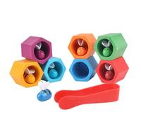 Jouet en bois Montessori pour enfants, petite abeille, musique, Intelligence, Cognition