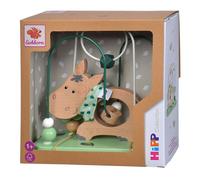 jouet en bois motricité âne - spirale bébé colorée