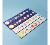 Jouet En Bois Peint À La Main Pour Enfant, Système Solaire, Puzzle, Espace, Étoiles, Planètes, Science, Créatif, Éducatif, Mise À Niveau Du Qi