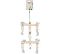 Jouet en bois pour perroquets et grandes perruches Zolux Paco (x3) Beige TU
