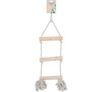 Jouet en bois pour perroquets et grandes perruches Zolux Tao (x3) Beige TU