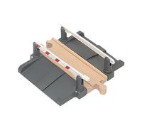 AWHAO Jouet en bois pour train, accessoire de train, ensemble de construction de chemin de fer, jouet de construction créatif, accessoires de chemin de fer, Obstacles Routiers