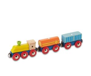 Jouet en bois Train de Marchandises EverEarth® - Jouets en bois