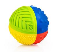 Jouet en Caoutchouc Naturel Petite Balle Sensorielle 8 cm 'Arc en