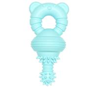 Jouet en caoutchouc pour dents propres molaire | Jouet pour chien indestructible en forme de sucette barbelée en caoutchouc - Jouets pour chiens robustes pour nettoyage des dents et massage des ge