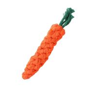 Jouet en corde de coton sûr pour carotte tissé à la main pour animaux de compagnie pour plus de durabilité et d'animaux de compagnie