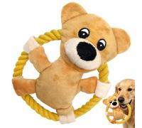Jouet en corde Forme d'animal cartoon, activités de lancer et | Jouet De Tir À La Corde Canin Pour Les Promenades Camping Voiture Jardin Parc Plage Et Activités Extéri