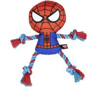 Cerdá Life's Little Moments - Jouet en Corde pour Chien à Mâcher et Sonore - Nettoyant des Dents - Sûr, Resistant et Non Toxique de Spider-Man - Licence Officielle Marvel Studios