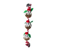 Jouet en Corde pour Chien en Forme de Pudding de Noël HAPPY PET 49x9x6cm