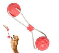 Jouet en corde pour petit chien, jouet à mâcher avec ventouse - Jouet de dentition réutilisable pour chiot, jouet interactif pour nettoyer les dents du chien pour soulager l'ennui