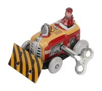 Jouet en étain, Jouet de poussée à remonter en Fer, Jouet de poussée Compact, Petit Jouet de poussée Vintage, Accessoires créatifs nostalgiques Portables à Collectionner pour la