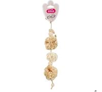 Jouet en feuille de maîs 3 POMPONS