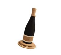 Jouet en forme de bouteille de vin en sisal pour chaton - Jouet pour chat - Pour protéger vos meubles