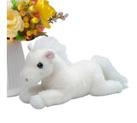 Jouet en forme de cheval - de 16,5 pouces, confortable en tissu, compagnon d'accent décoratif, construction légère avec surface lisse au | cadeau attentionné pour vivre