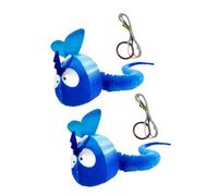Jouet en forme de peluche pour un son doux et réaliste, jeu actif interactif pour chats qui font leurs dents