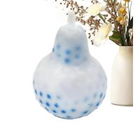 Jouet en forme de poire pour soulager le stress - Jouet sensoriel à presser - Jouet à main en gel souple - Avec design de bulle tactile - Outil de réduction de la concentration - Cadeau à