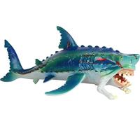 Jouet en forme de poisson monstre en mer profonde - Jouet pour enfants - Modèle animal - Modèle requin - Crocodile - Mini créatures - Poisson - Bouche rétractable - Eldrador Monster
