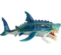 Jouet en forme de poisson monstre en mer profonde - Jouet pour enfants - Modèle animal - Modèle requin - Crocodile - Mini créatures - Poisson - Bouche rétractable - Eldrador Monster