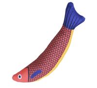 Jouet en forme de poisson pour chat - Jouet interactif contre la maladie de chat - Jouet de poussée à l'herbe à chat - Jouet froissé pour chatons de toutes races