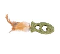 Jouet en forme de poisson pour chat | Résistant aux morsures | Jouet interactif à pour chat | Pour chaton d'intérieur à mâcher, et dentition, exercice de jeu d'entraînement