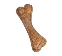 Jouet en forme d'os pour chien - Petit/moyen PP, mastication durable, nettoyage des os de brosse à dents | Parfait pour le développement des chiots, les dents des chiens adultes, la mastication