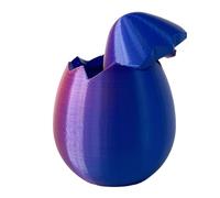 Jouet en forme d'œuf de dragon - Figurine de collection réutilisable - Œufs de Pâques colorés - Pour bonbons, panier de Pâques, filles, amis, famille, maison, école, studio, bureau et