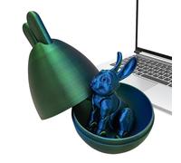 Jouet en Forme d'œuf pour Ornements, Ornements de Jouets en Forme d'œuf, Jouet articulé Flexible, Ornements de Pâques, décoration d'intérieur Mobile en coloré pour la Maison et la Maison