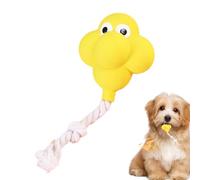 Jouet en latex pour petits chiens - Jouet de dentition pour petits chiens - Jouet de dentition pour animaux de compagnie - Petites balles grinçantes - Chiot en latex qui couine