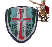 Jouet en Mousse pour , Jouet de Bouclier en Mousse, Armes rembourrées médiévales pour - Différents Accessoires de Jeu de rôle pour Costume de Combat médiéval pour la fête d'anniversaire