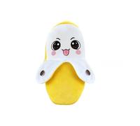 Jouet en peluch banane - à détection de rythme, coussin en peluche doux, jouet interactif à réponse sonore, tissu en peluche compact décoratif et confortable | Choix de cadeau mignon pour la d