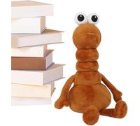 Jouet en peluche, 27,9 cm, peluche longue, douce et douce pour la peau, coutures légères, à emporter, pour câliner, transporter et jouer au quotidien (marron)